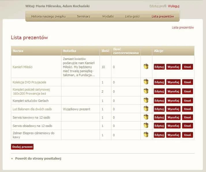 Lista prezentów online: Najlepsze narzędzia i platformy 2025