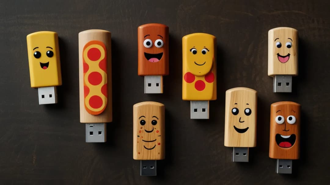 Jakie są nietypowe pendrive’y? 7 gadżetów, które wywołają uśmiech