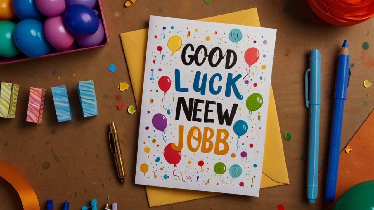 Oto jak napisać kartki z życzeniami powodzenia w nowej pracy!