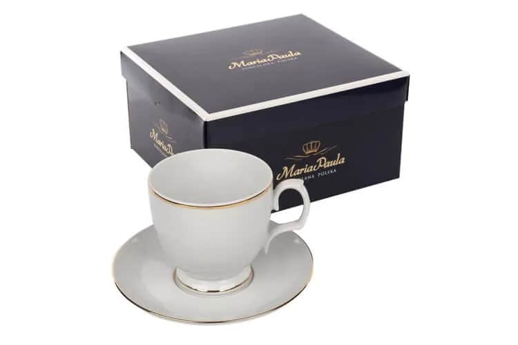 Filiżanki do kawy na prezent w pudełku – elegancki wybór na każdą okazję