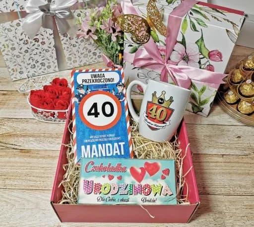 Śmieszne prezenty na 40 urodziny dla Niej i dla Niego - sprawdź nasze propozycje!