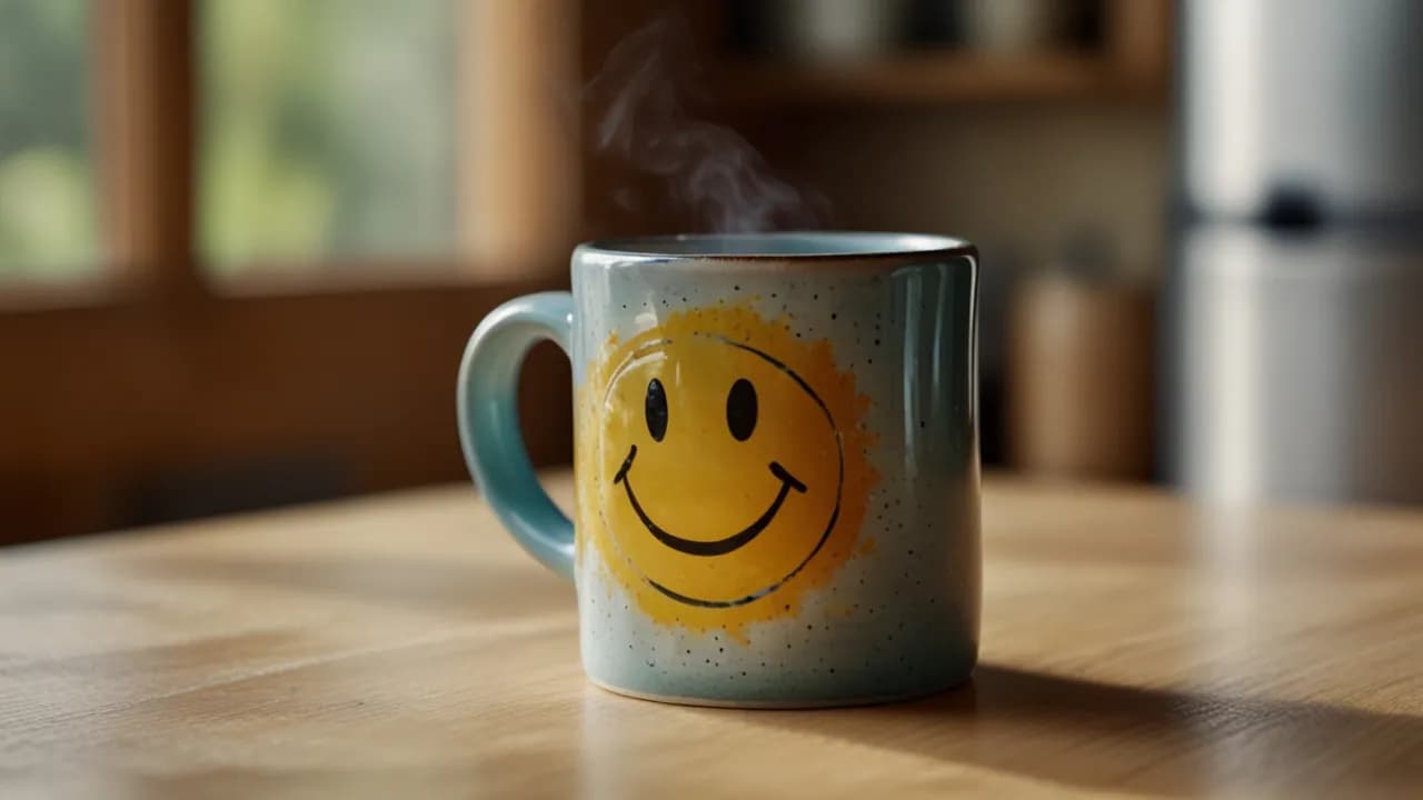 Czy kubki z uśmiechem poprawiają nastrój? Przekonaj się sam!