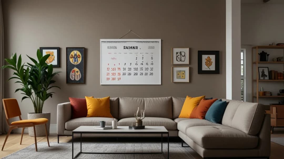 Który kalendarz na ścianę wybrać, by ożywić domową przestrzeń?