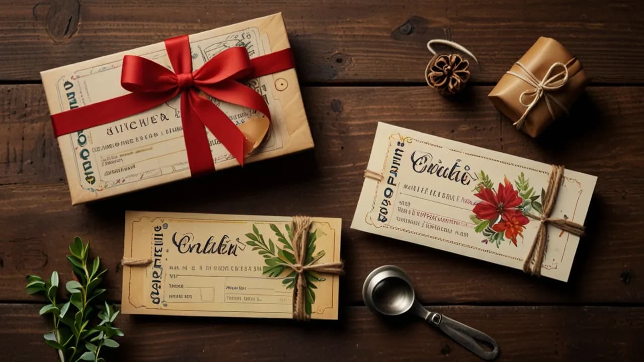 Jak stworzyć niepowtarzalne kupony na prezent? Zainspiruj się