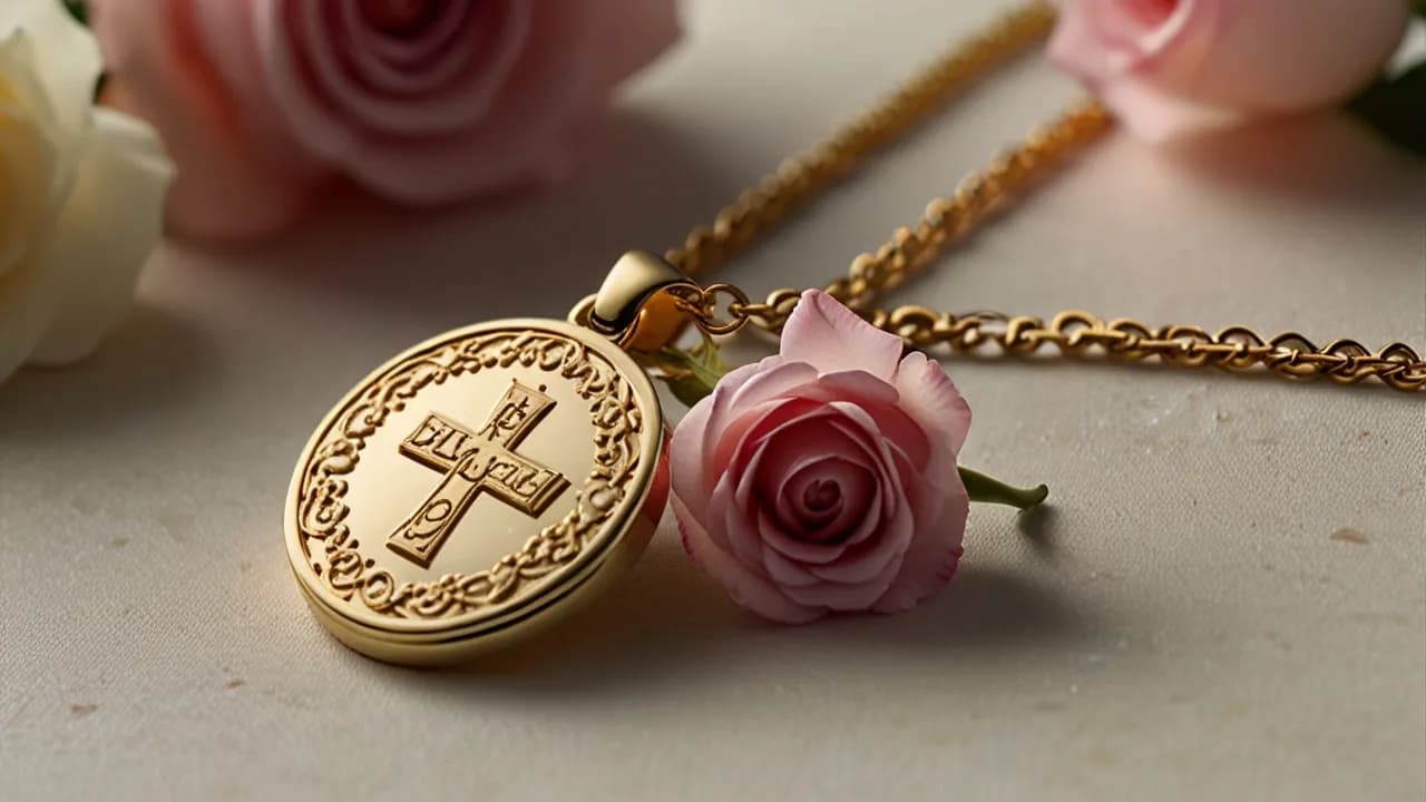 Złoty medalik na komunię – więcej niż biżuteria, to tradycja!