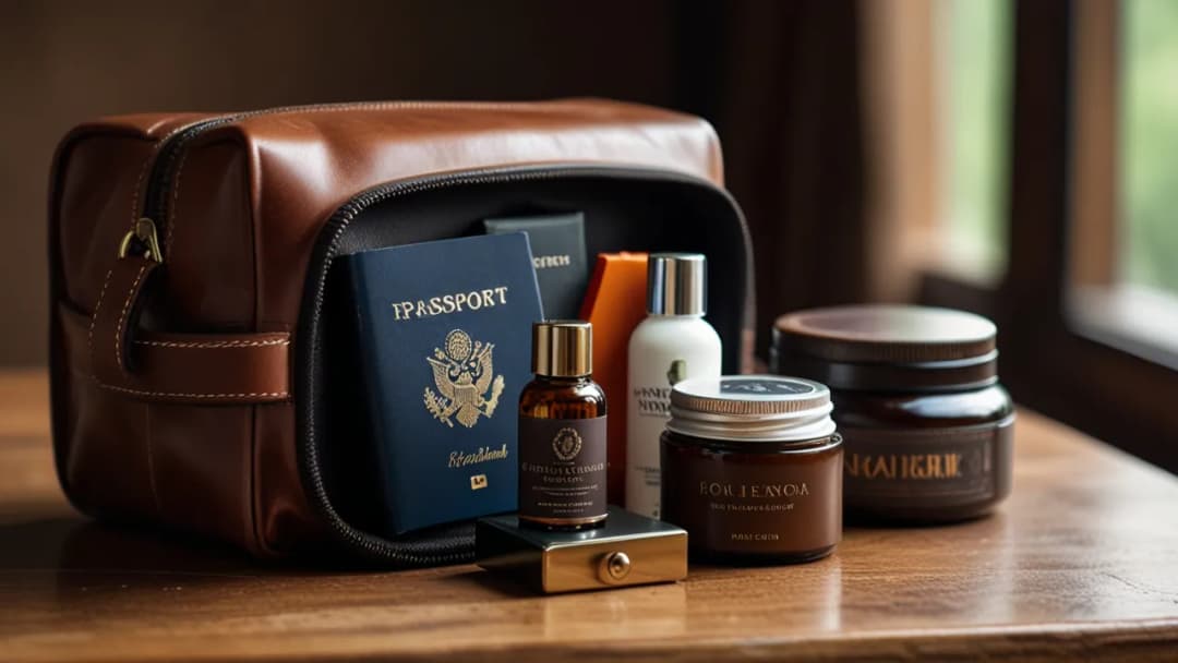 Czy elegancka męska kosmetyczka skórzana to must-have podróży?